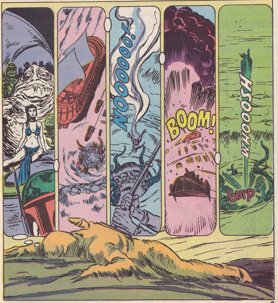 Boba lives! Panel ur Månadens Äventyr Nr 1 1986