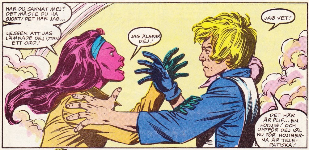 Ja se den kärleken... panel ur Måndens Äventyr Nr 1 - 1986