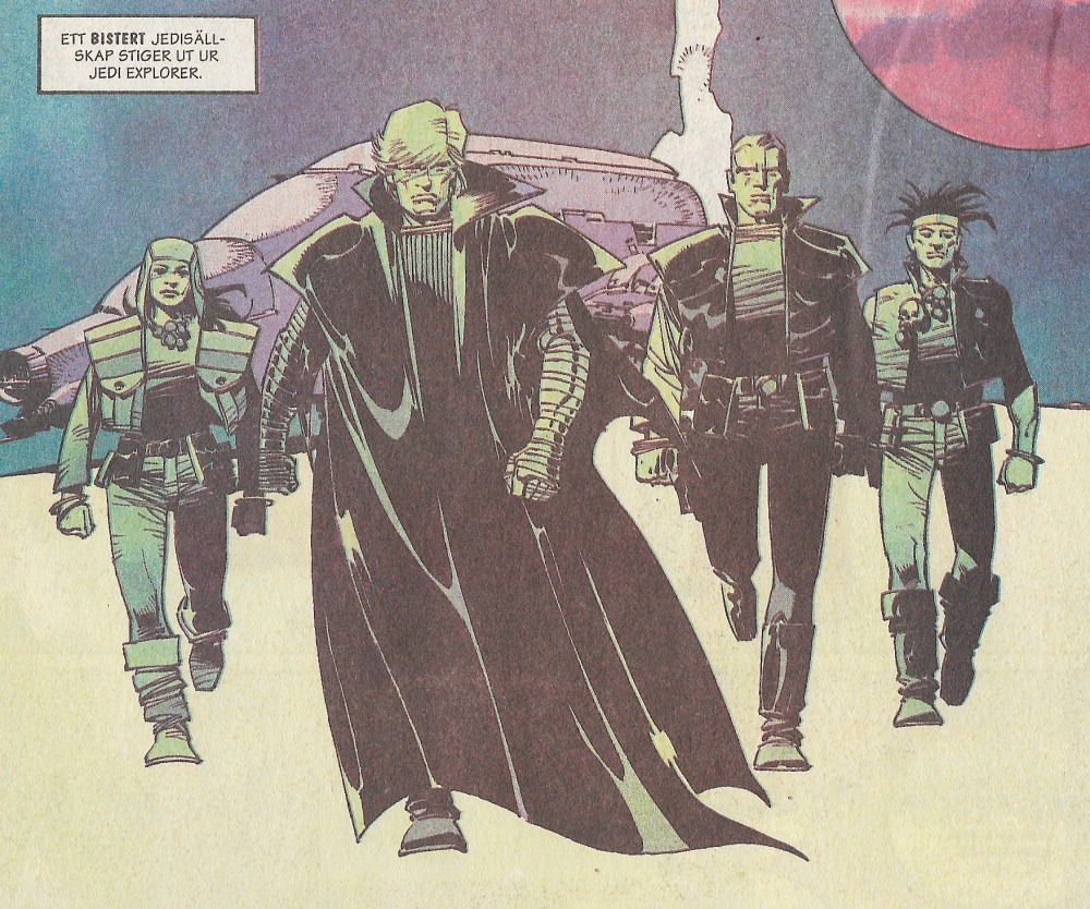 Luke och delar av den nya Jediordern